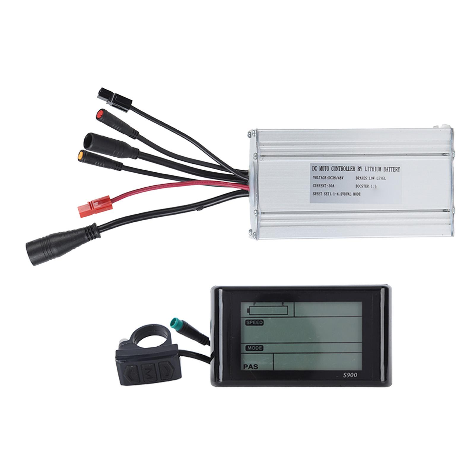 JN30A 1000W Electric Bike Controller Kit S900 Display Panel Waterproof Scooter Controller Panel Kit for Electric Bicycle