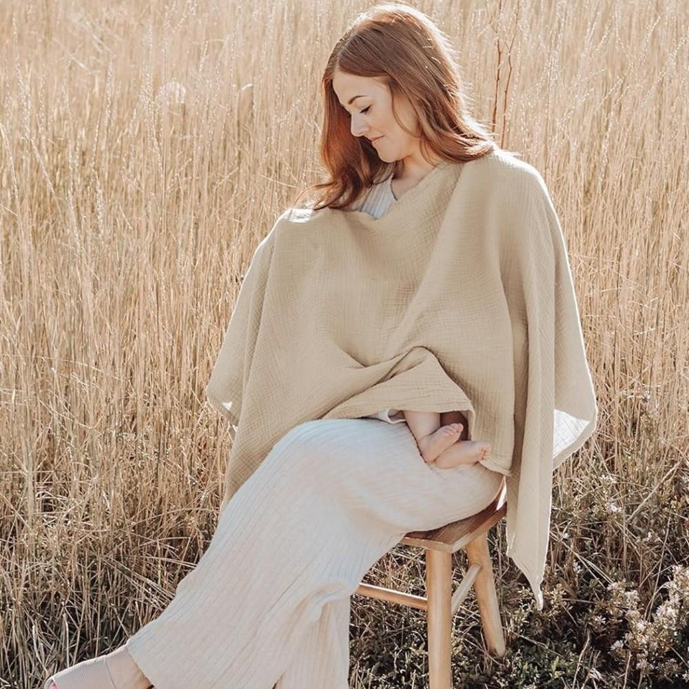 2 In 1 Maternal Nursing Covers Comfortable Breastfeeding Blanket Feeding Clothes  Outdoor