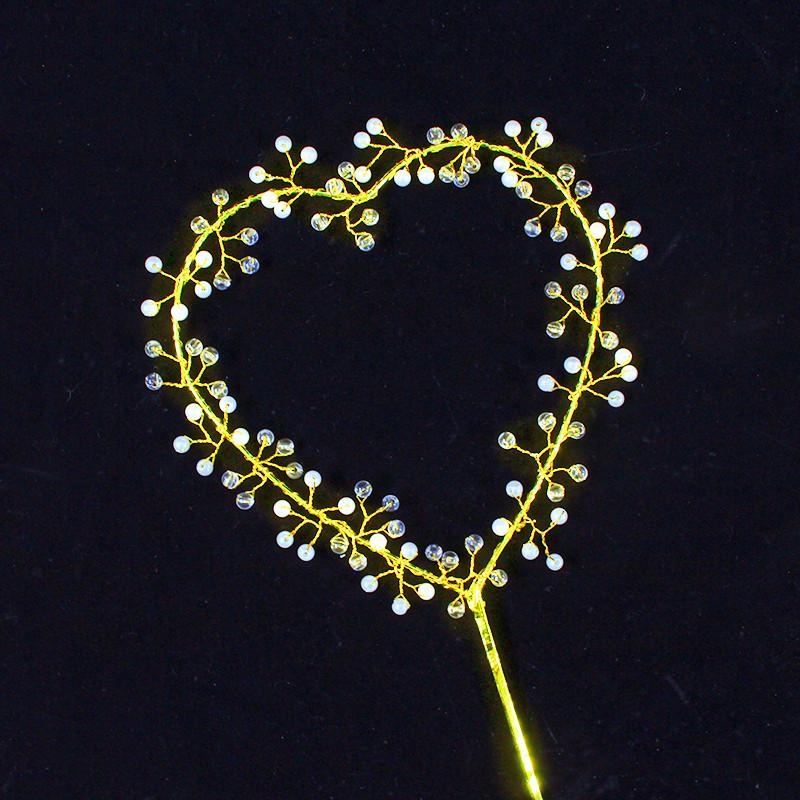 Queen Crown Cake Topper for Adults & Children - Gypsophila Pearl Birthday Decoration