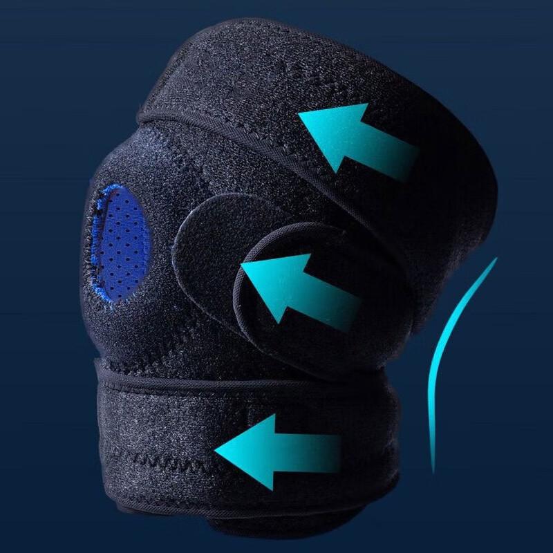 Spring Support Compression Sports Knee Brace