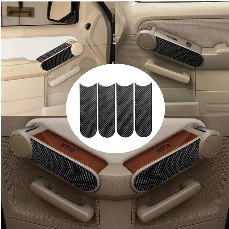 Car Interior Decoration Carbon Fiber Sticker For Ford Explorer Sporttrac Mercury Mountaineer 2008 2009 2010