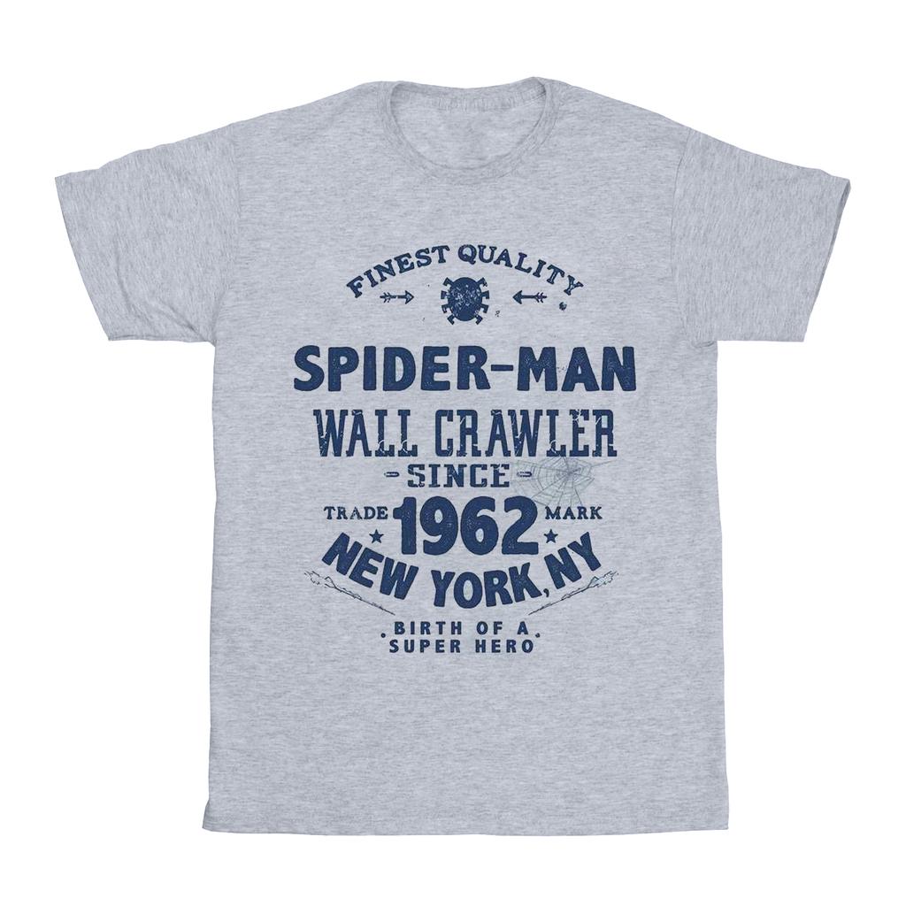 Marvel Womens/Ladies Spider-Man Finest Quality Cotton Boyfriend T-Shirt