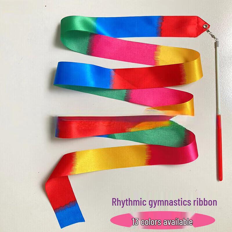 WEZHO Children's Rhythmic Gymnastics Dance Ribbon