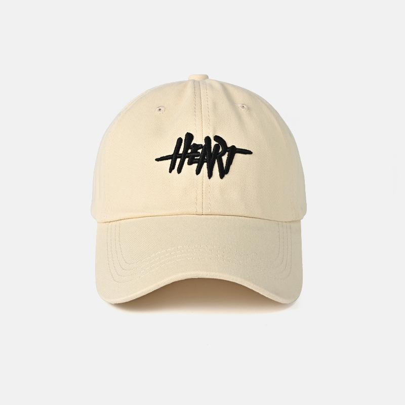

Unisex Embroidery Letters Baseball Hat Casual Outdoor Sports Sunshade Peaked Hats Men Women Snapback Hip Hop Dad Trucker Caps 55-59cm Adjustable