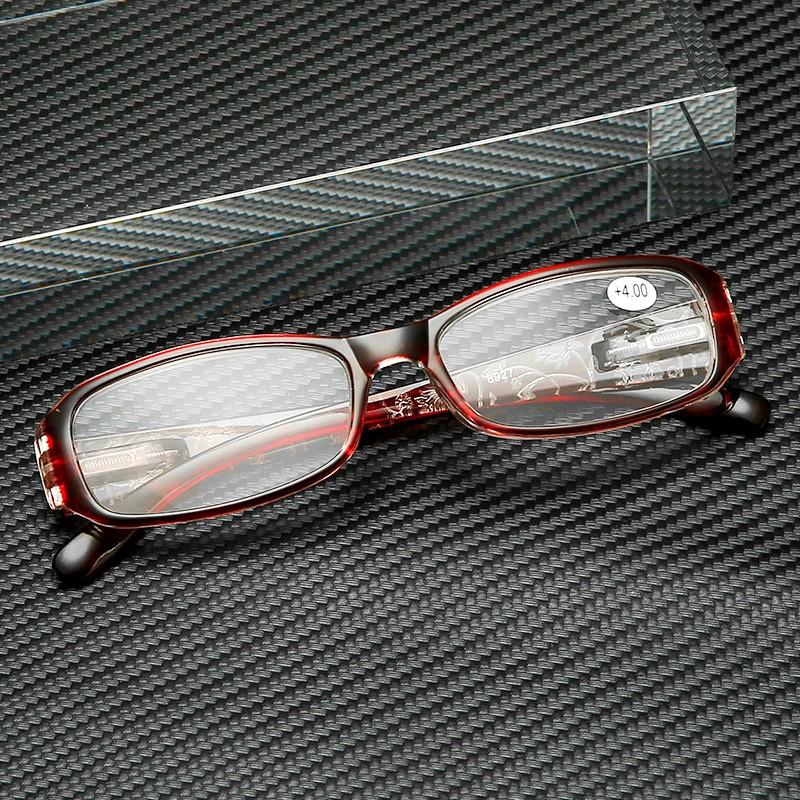 Neue Damen-Alterssichtigkeit-Brille Mode Vintage Cat-Eye Lesebrille Ältere Weitsicht Optische Brille Ultraleichte PC-Brille