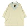 UNITED TOKYO 7 Minutes Sleeve V Neck Trainer FREE Beige Women Used