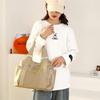 Solid stitching zipper ladies bags shoulder traveling crossbody bags for women nylon large capacity pocket