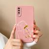 For Samsung Galaxy A50 A50S Phone Case Cartoon Liquid Silicone Full Coverage Anti Drop Shell For Samsung A 50 A50 S Bumper Funda