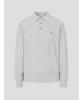 Binpolmen Cotton Basic Collar Neck Knit Gray