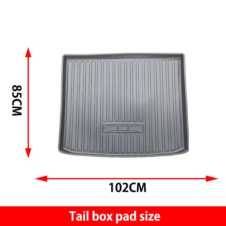 Durable, Waterproof, Eco-friendly TPE Trunk Mat for Hyundai IX25 (20+) - Rear Trunk Interior Upgrade.