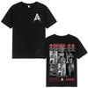 Rapper Anuel AA Tour Graphic T Shirt Unisex Women Hip Hop Retro Short Sleeve TShirt 100 Cotton Oversized T Shirts Tops Streetwear