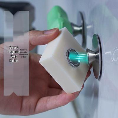 Punch-Free Magnetic Soap Holder - Draining 304 Stainless Steel 
