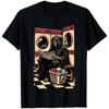 Reaper At The Laundrette Grim Skeleton Washing Laundry Funny Gothic T Shirt