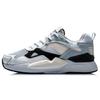 Li Ning Honor 2020 Slip Resistant Abrasion Resistant Low Top Sports Casual Shoes Women's White Blue AGCQ172-4