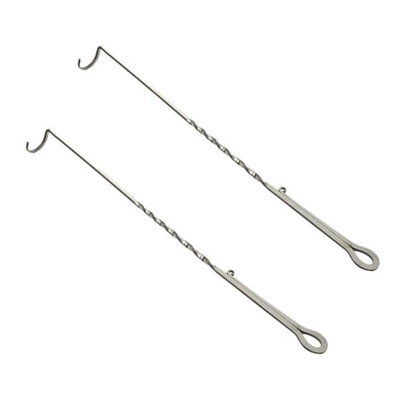 

Yousheng Pigtail Food Flipper нержавеющая сталь крючок для гриля эргономичный крюк для переворачивания мяса для гриля стейк ребрышки курица кухонные принадлежности для барбекю 2pcs