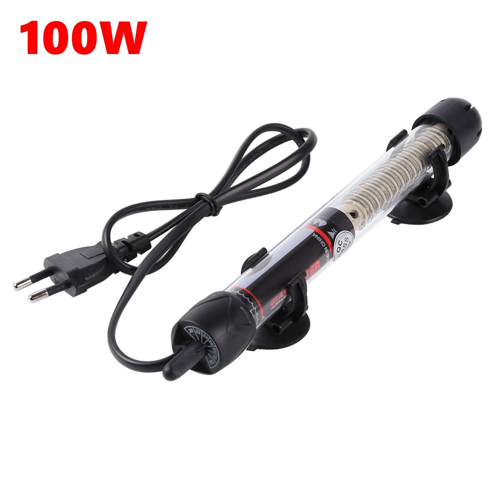 25-300W Automatic Temper Adjustment Aquarium Submersible Fish Tank Water Heater Electric Water Heater Boiler Tank Water Heater