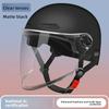 Electric Car Helmet Men and Women Summer Sun Protection Helmet Lightweight Half Helmet Battery Car Sunshade
