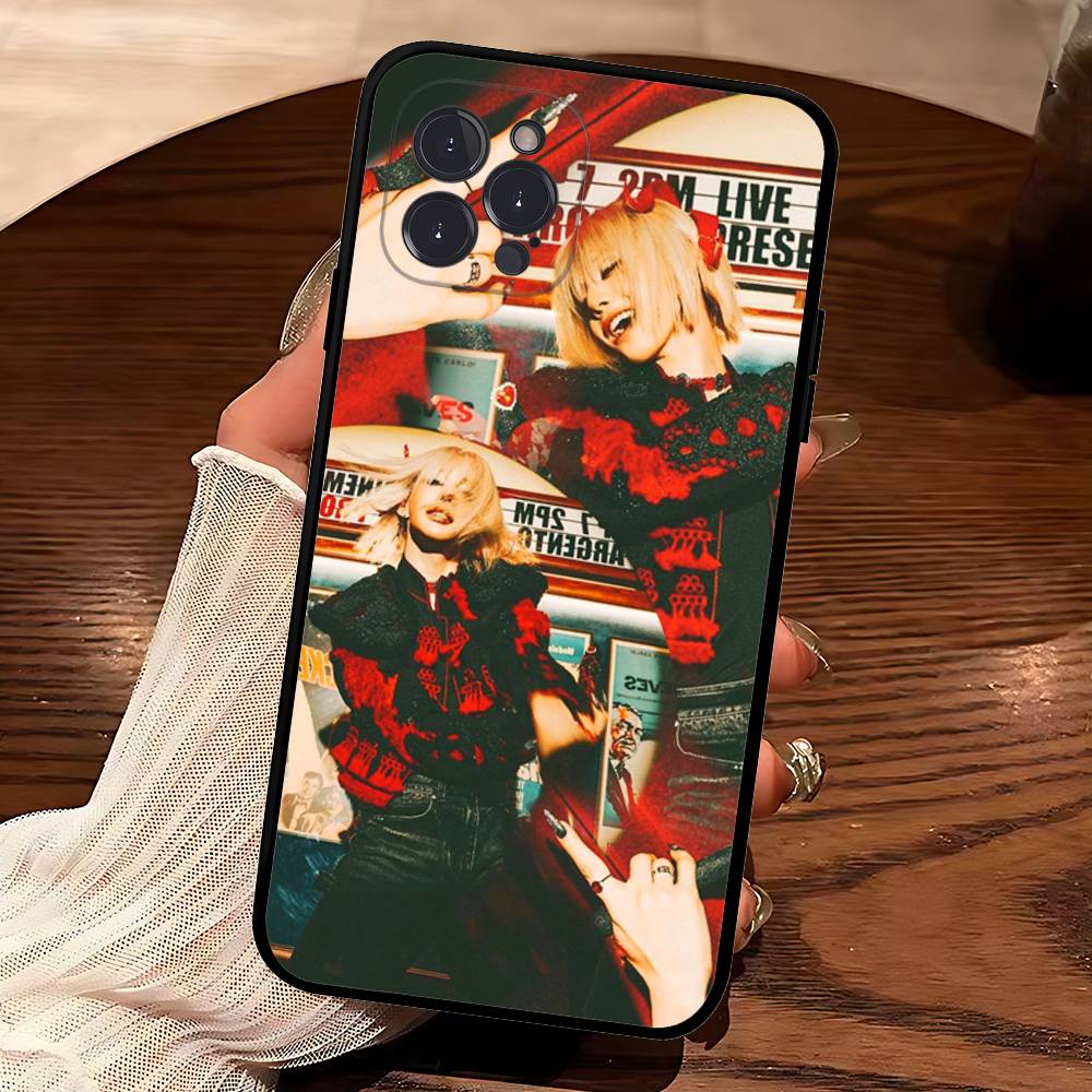 Kpop Group XLov Phone Case For IPhone 16 Pro Max 15 17 Plus 14 13 12 Mini 11 Black Cover