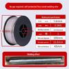 Drut spawalniczy samoosłonowy bezgazu E71T-GS 0,8/1,0 mm, szpula 1 kg