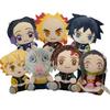 2025 New Demon Slayer Plush Toy Cute Cartoon Tanjirou Nezuko Japanese Anime Character Doll Birthday Christmas Gifts For Children