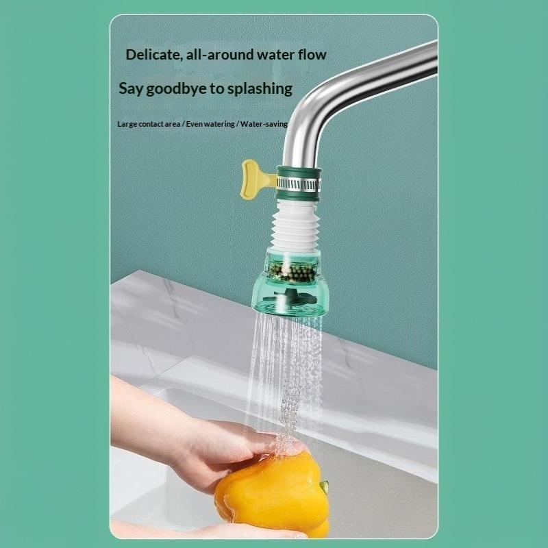 Faucet Water Filter With 360 Degree Rotation Anti Splash Design Efficient Purification For Kitchen Bathroom Sink Daily Home Use