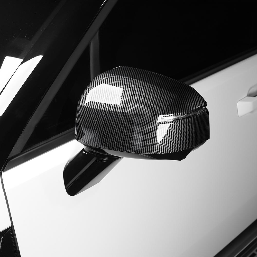 Car Rearview Mirror Cover Trim Corner/Original Style Equipment Decorative Frame Exterior Trim For Hyundai Santa Fe MX5 2024 2025