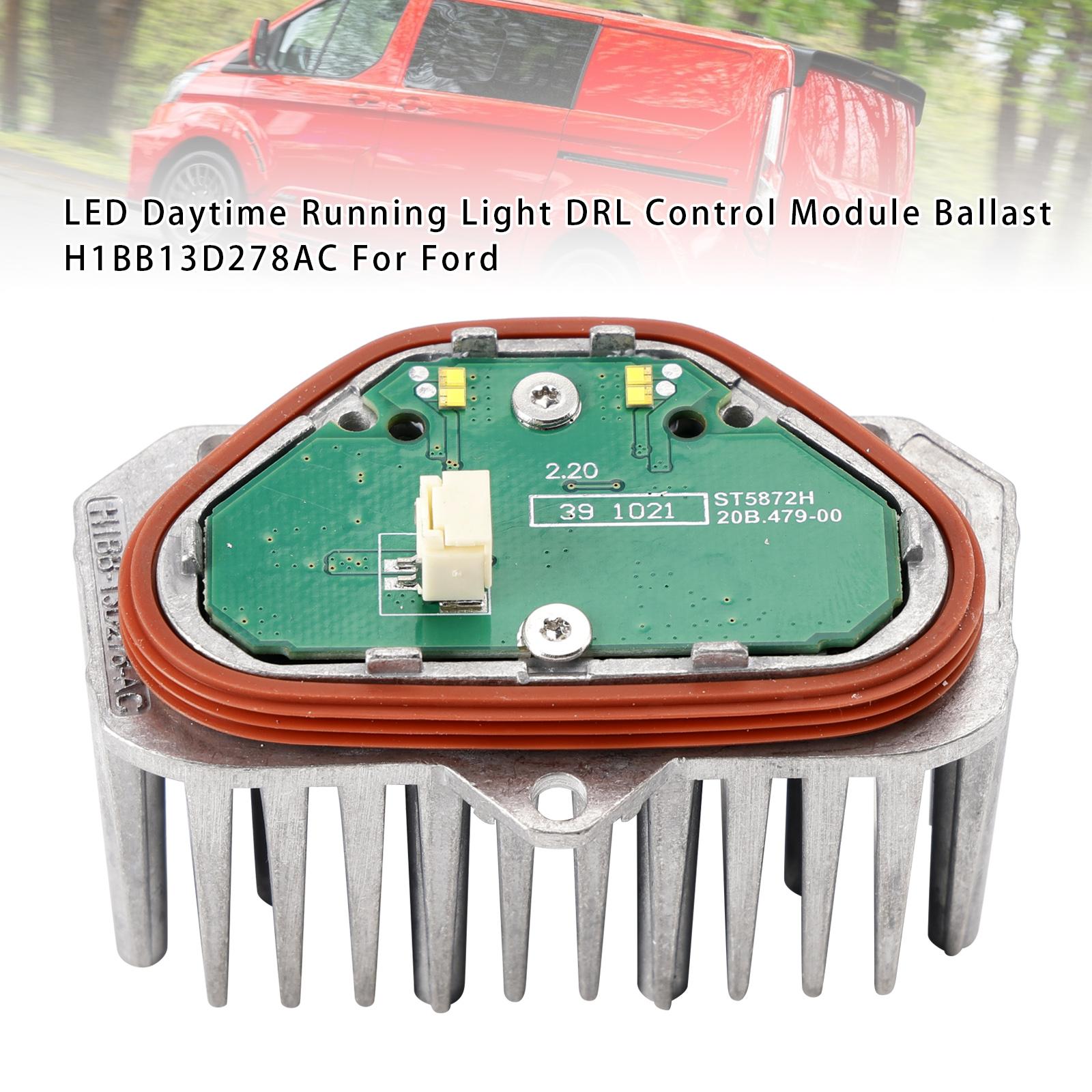 

LED Daytime Running Light DRL Control Module Ballast H1BB13D278AC For Ford