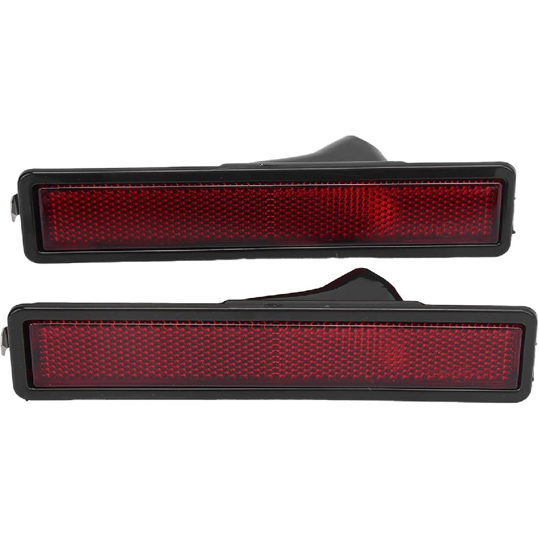 Yctze Side Marker Lamp Housing 2pcs Front Side Marker Light Cover Lens 63141377849 Replacement for E30 E32 E34 318i 325i 525i 735i(yellow) красный