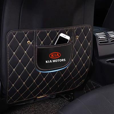 For Sportage Rio Ceed Picanto K5 K9 Sorent Car Seat Back Protector Cover Waterproof Auto Anti Mud Dirt Pads with Storage Bag