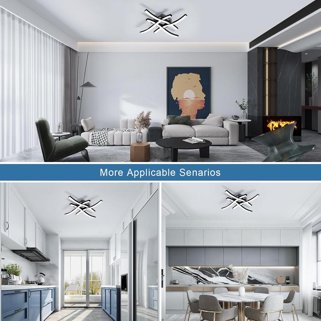 תאורת תקרה למעבר LED תאורת בית מודרנית LED מותקנת על פני השטח תאורת חדר שינה סלון מסדרון תאורת מדרגות מרפסת