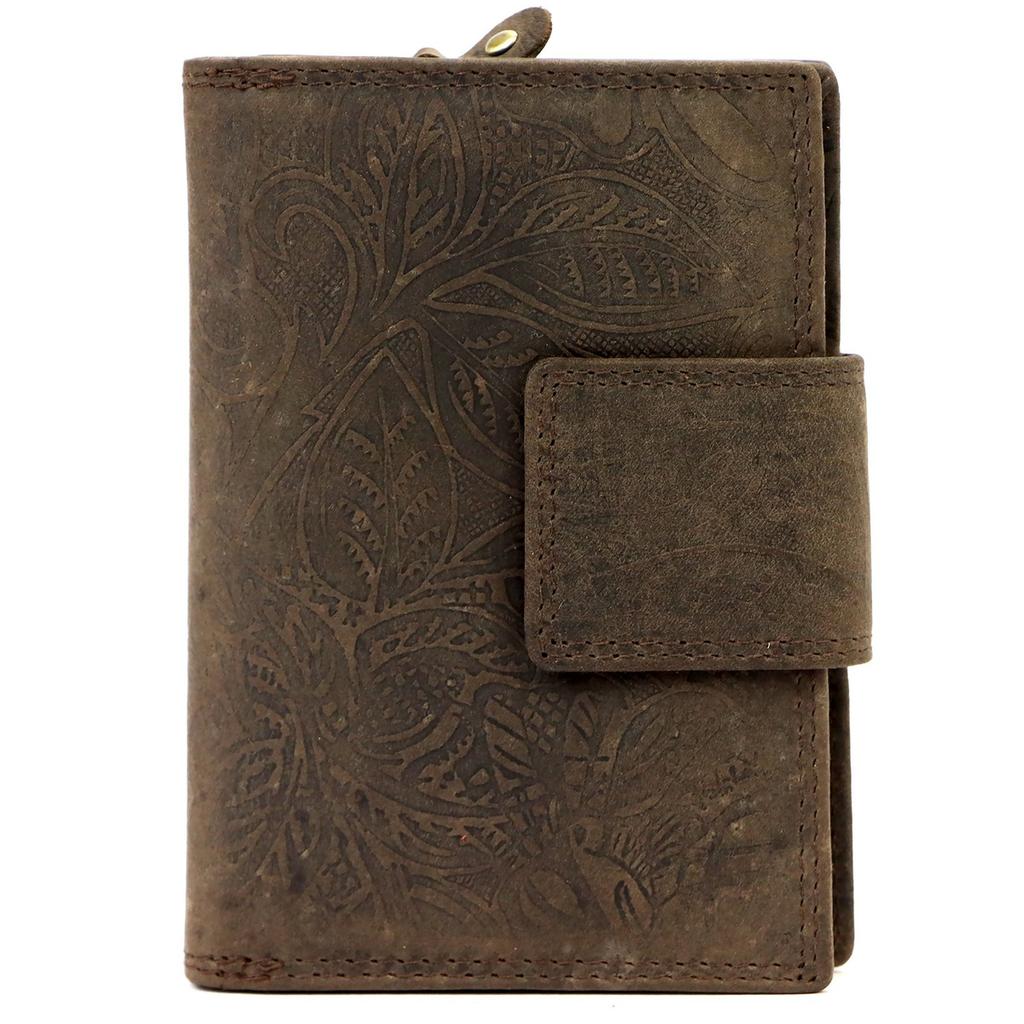 Leder Damen Portemonnaie Gregorio BD02 D09