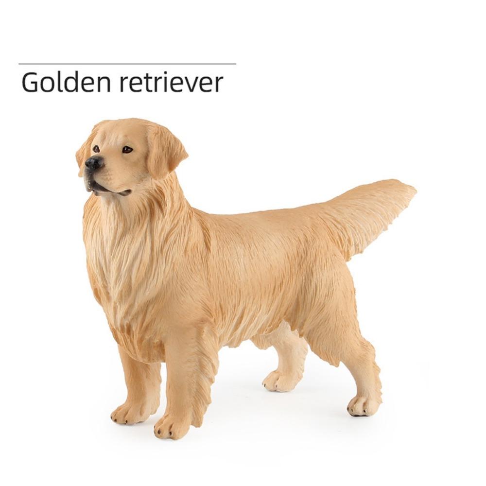 Solid Miniature Animal Model Realistic Dog Figurine Children's Toys   Collection