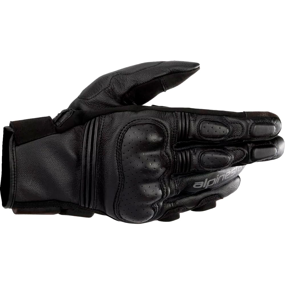

Мотоциклетные перчатки Alpinestars PHENOM Кожаные перчатки Черные/Черные (Размер M)