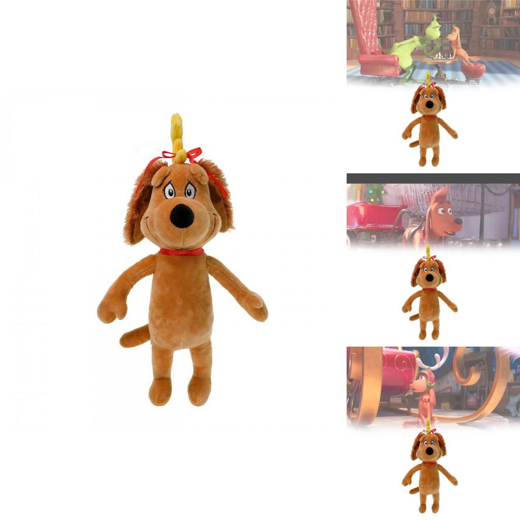 Das Grinch Plüschtier mit weichem Plüschmaterial für Weihnachtsdekoration und Geschenkideen