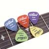 30pcs Alice Guitar Picks Set Varying Thickness from 0.58mm To 1.50mm Durable Plastic Picks with a Transparent Storage Case JXB