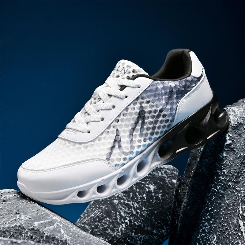 Men's Sneakers Fashion Mesh Breathable Running Shoes for Men Platform Vulcanized Shoes Brand Walking Shoes Zapatillas De Hombre