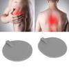 2Pcs Electrode Pads 95mm Round Soft Comfortable Silicone Physiotherapy Accessories