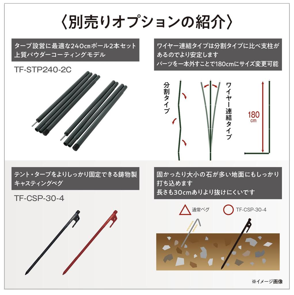 TENT FACTORY Hexa Tarp 470 Bicolor BMG Hi-TC TF-TCHT470BAI