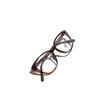 Glasses Cat'S Eye Black Frame Small Fragrance Can Be Matched With Myopia Flat Glasses Men'S High-End Plain Frame Glasses Women