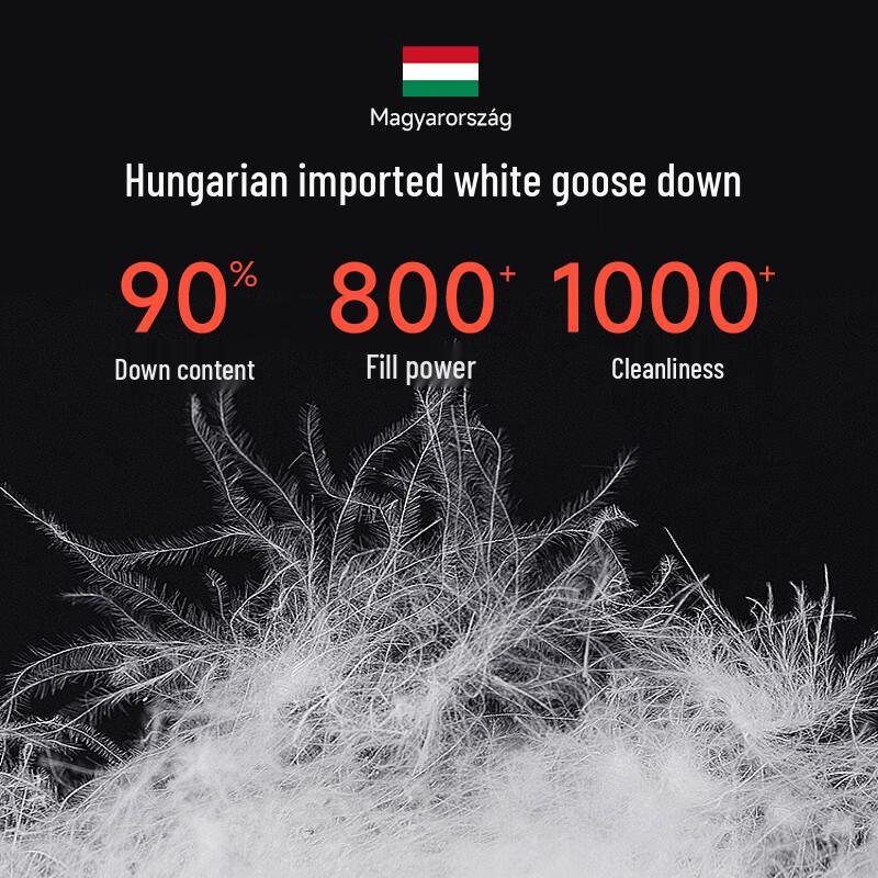 Meilicheng Women's 6051 Puffy Goose Down Long Winter Coat