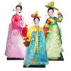 South Korea Girl North Korea Doll Human Shape Silk Doll Home Decoration Accessories Figurine Craft Decorations For Home Folk Art