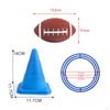 Sport Kegel Agility Feld Marker Kinder 4-6 Jahre alt Toss Spielzeug Set Wurfreifen für