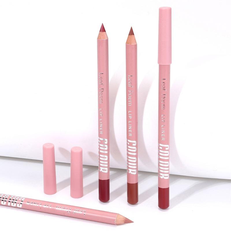 12Color Matte Lipliner Pencil Waterproof Plumping Stain Lipstick Natural Nude Pink Lip Liner Pro Outline The Lips Contour Makeup