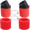 2Pcs 35mm Air Filter 50cc 70cc 90cc 110cc 125cc Motorcycle ATV Quad Scooter Go Kart Moped Pit Dirt Racing Super Pocket Mini Bike