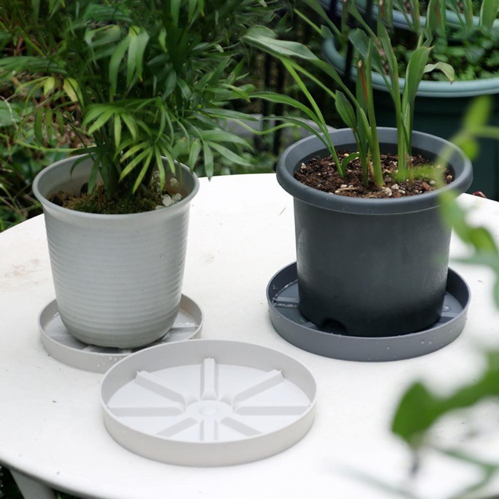 New Mobile Flowerpot Tray Plastic BreathableBase Bottom Flower Pot Gardening Anti Rotting Root Plant Pot Tray