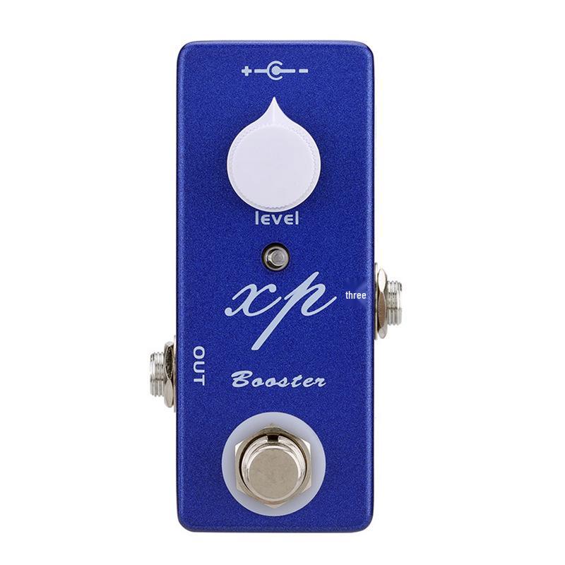 MOSKY XP BOOSTER Guitar Mini Overdrive Effect Pedal синий