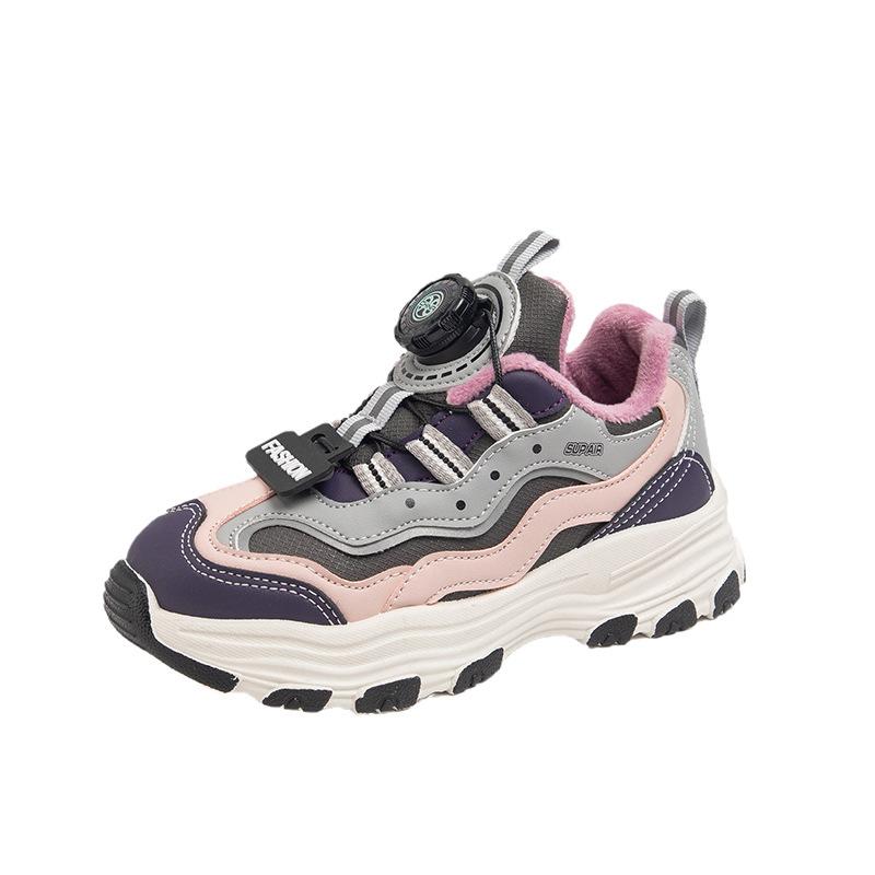 

Подростковая зимняя спортивная обувь модная универсальная уличная повседневная обувь с чувством дизайна высокой ценности папины кроссовки для мальчиков и девочек тренд 32 yards inner length about 19.8CM