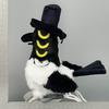 Kpop Demon Plush Tiger Movie Hunters Cosplay Props Black Hat Magpie with 3 Eyes Bird Accessory Halloween Christmas Gifts 2025