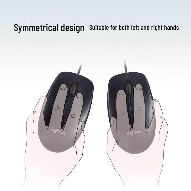 Logitech M90 Wired Optical Mouse