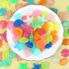 100Pcs/Pack Marine Luminous Stones Colorful Stones Simulating Shell Starfish Fish Tank Pebbles Fairy Garden Yard Ornaments